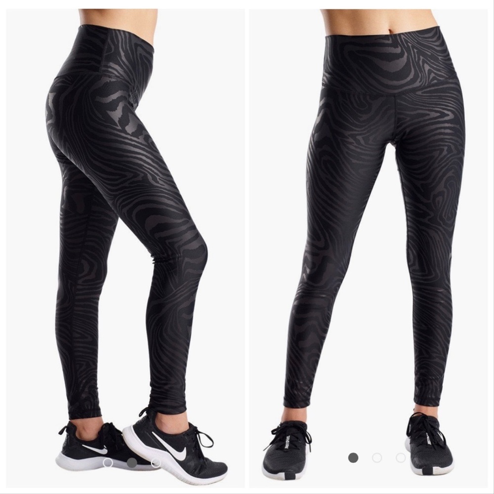 DYI Sport Zebra Matte Foil Leggings